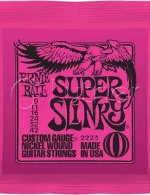 Струны для акустической гитары Ernie Ball, Phosphor Super Slinky 11-52