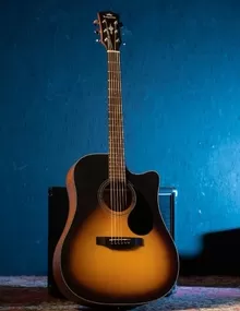 Трансакустическая гитара Kepma EDCE OS1 Black