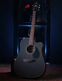 Трансакустическая гитара Yamaha FG-TA Black