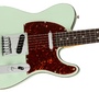 Электрогитара Fender American Ultra Luxe Telecaster Transparent Surf Green