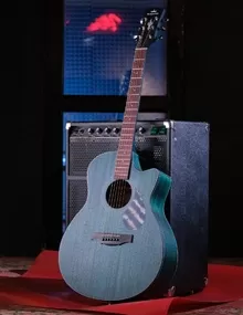 Трансакустическая гитара Kepma ES36-E TRANS K10 All Mahogany
