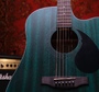 Трансакустическая гитара Kepma EDCE OS1 Green