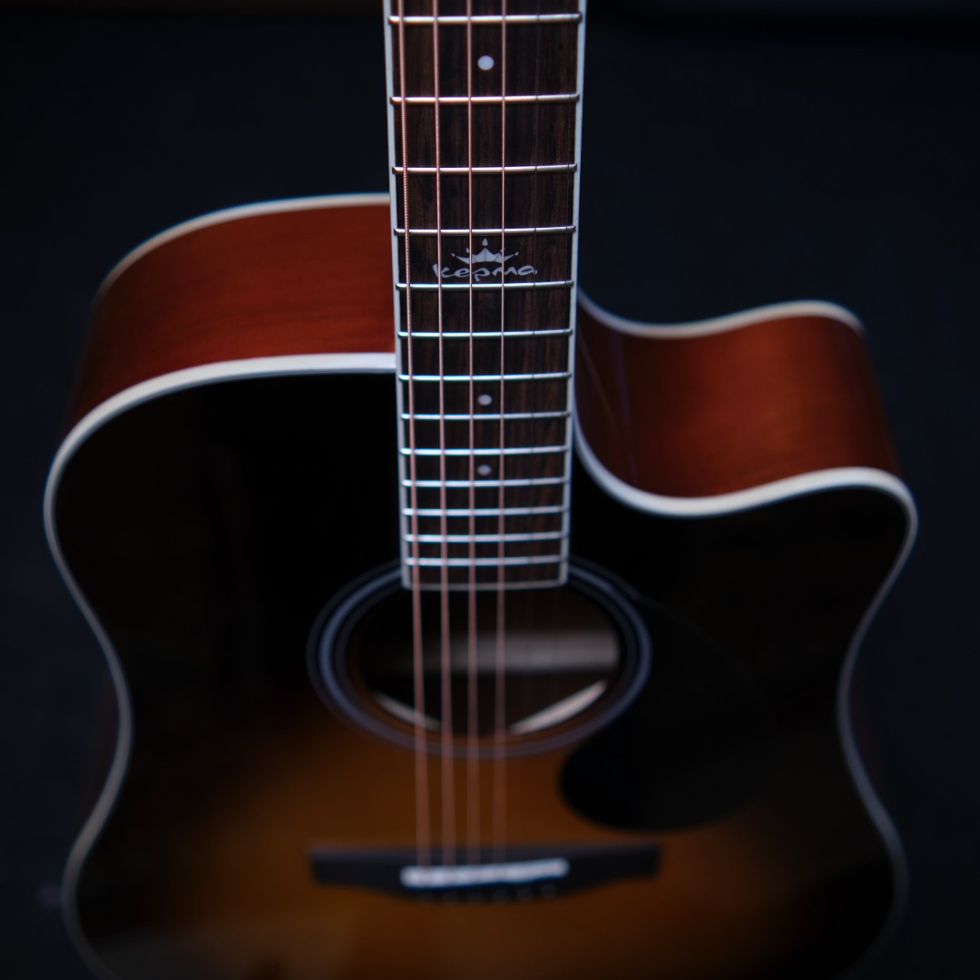 Трансакустическая гитара Kepma D1C OS1 Sunburst Gloss