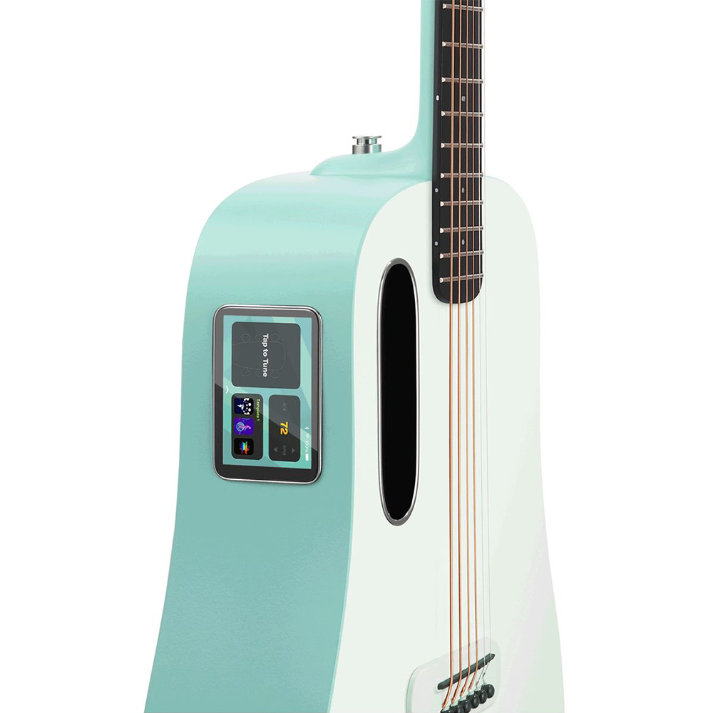 Трансакустическая гитара Blue Lava Touch Green