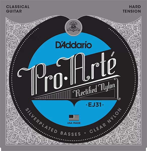 Струны для классической гитары нейлоновые D`Addario EJ31 CLASSIC Hard Pro-Arte