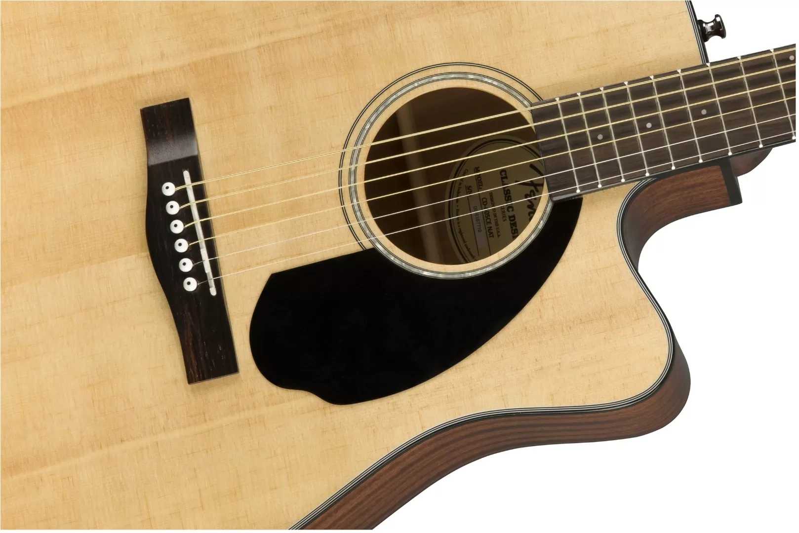 Акустическая гитара Fender CD-60SCE Dread Natural