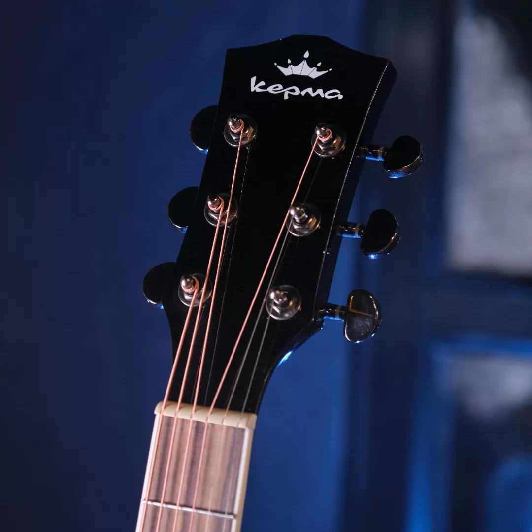 Акустическая гитара Kepma A1C Black Gloss