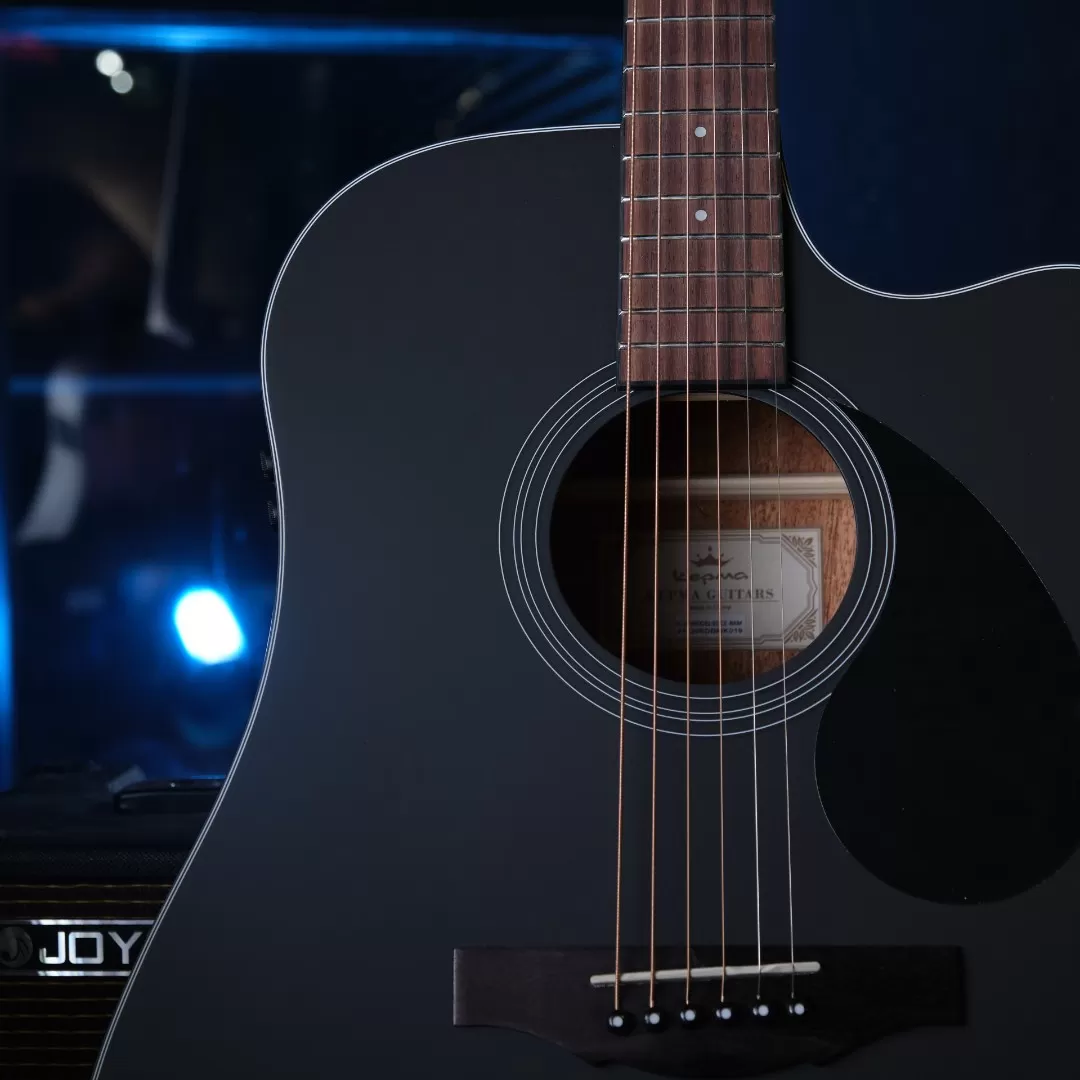Трансакустическая гитара Kepma EDC-E TRANS K 10 Black
